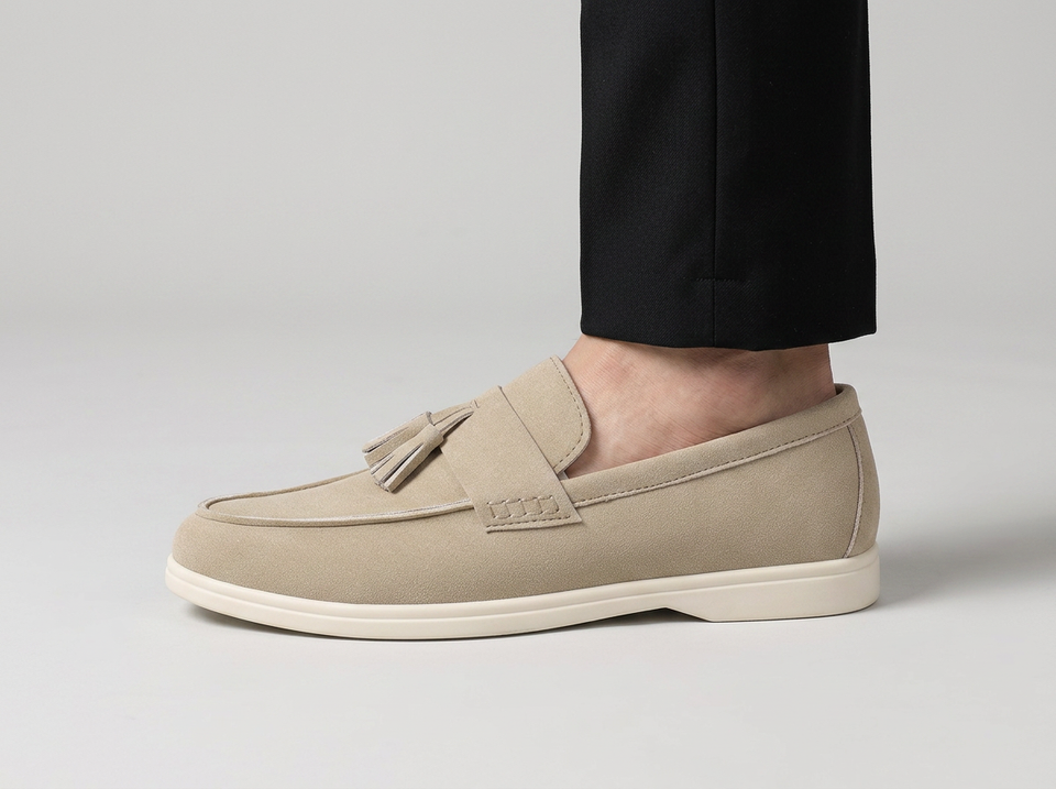Men's Suede Business Loafers