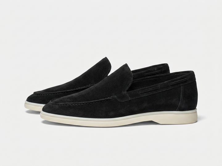 Men's Suede Slip-On Loafers