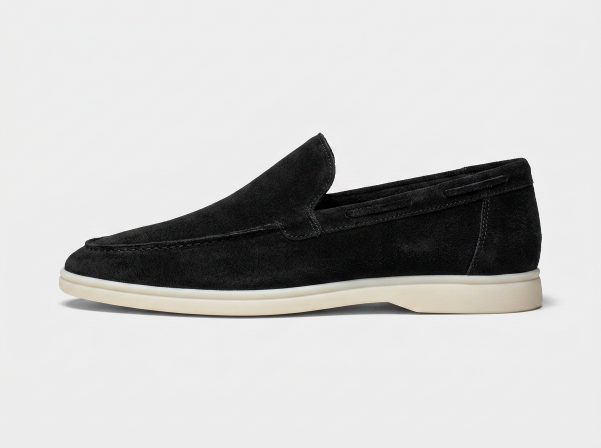 Men's Suede Slip-On Loafers