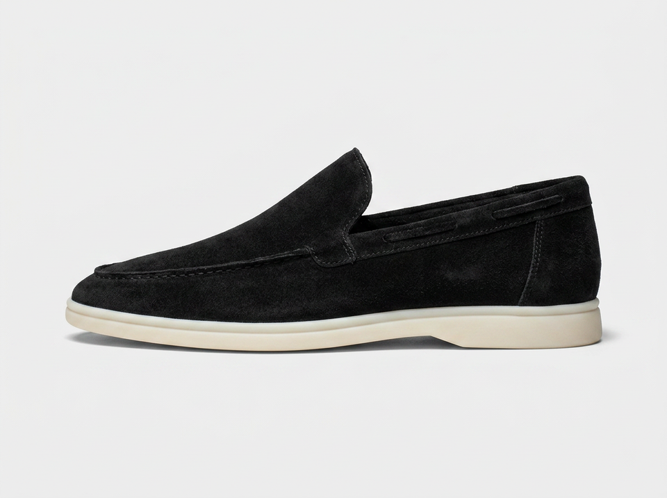 Men's Suede Slip-On Loafers