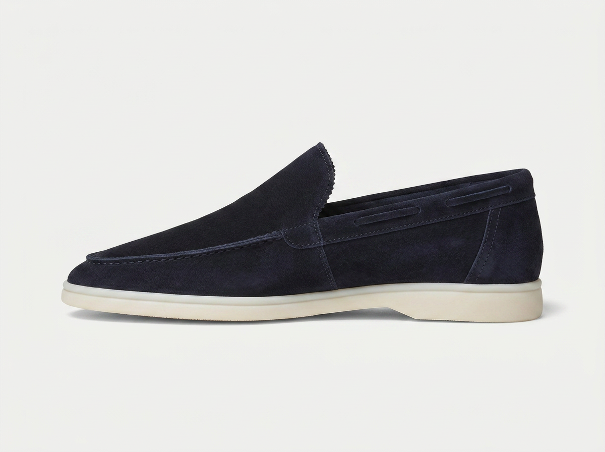 Men's Suede Slip-On Loafers