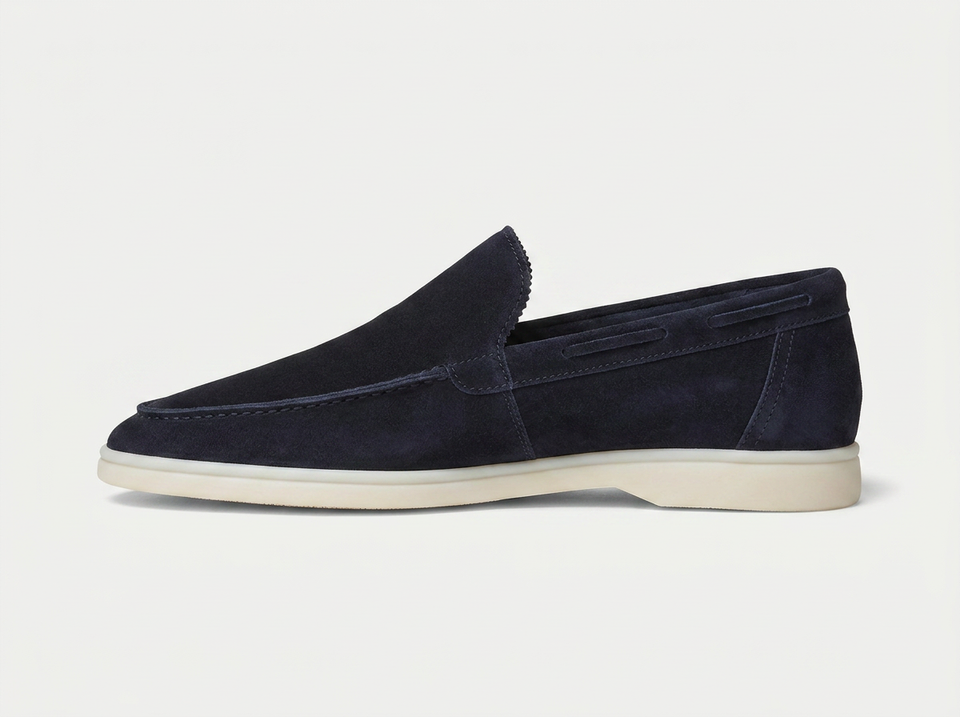 Men's Suede Slip-On Loafers