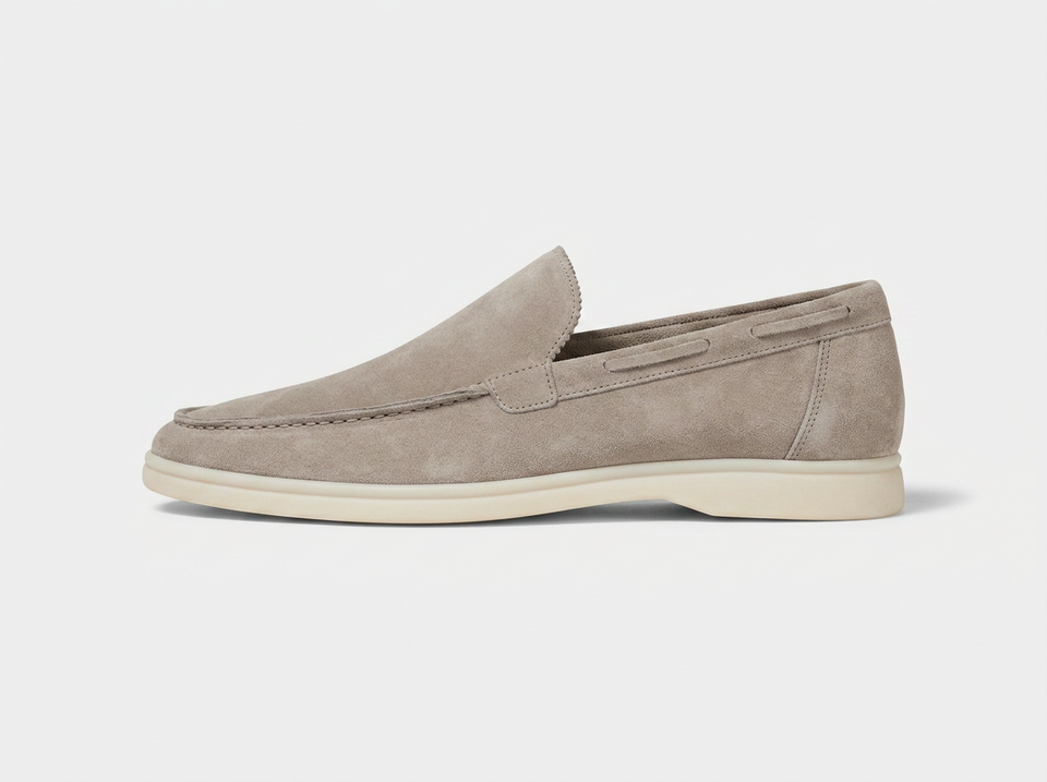 Men's Suede Slip-On Loafers