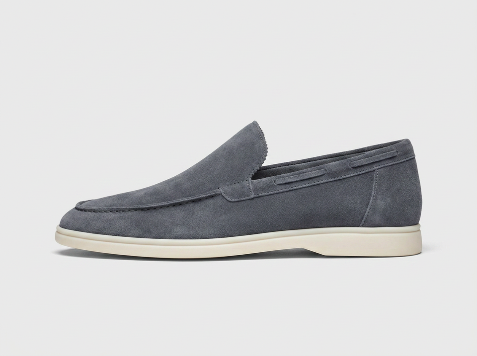 Men's Suede Slip-On Loafers