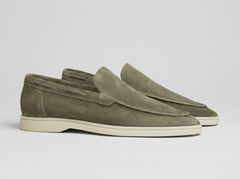 Men's Suede Slip-On Loafers