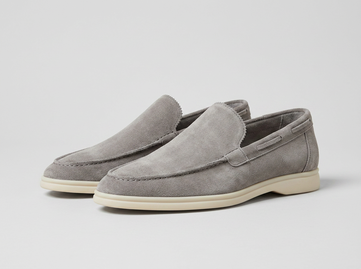 Men's Suede Slip-On Loafers