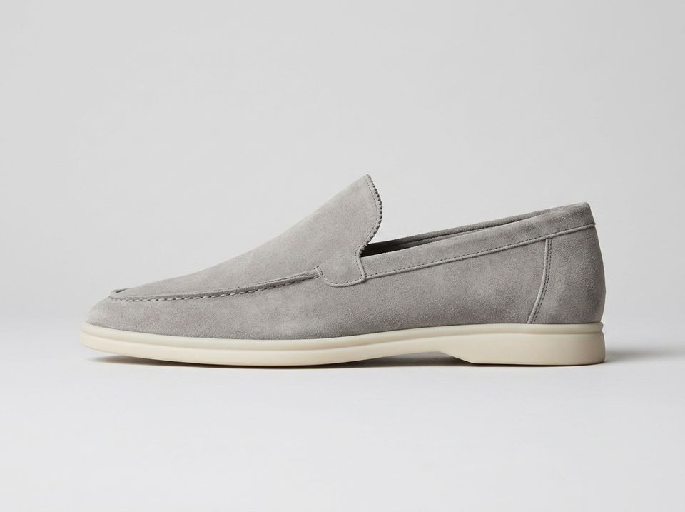 Men's Suede Slip-On Loafers