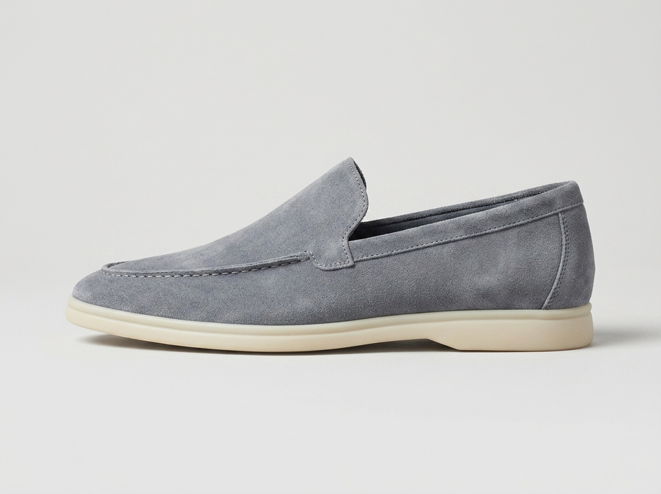 Men's Suede Slip-On Loafers