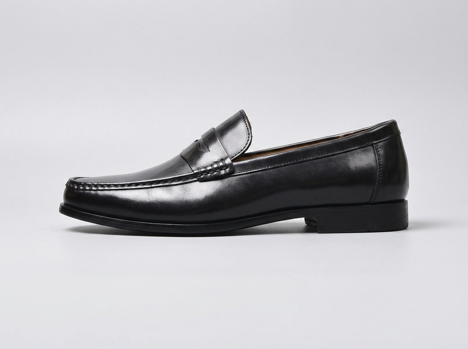 Men's Leather Flat Shoes