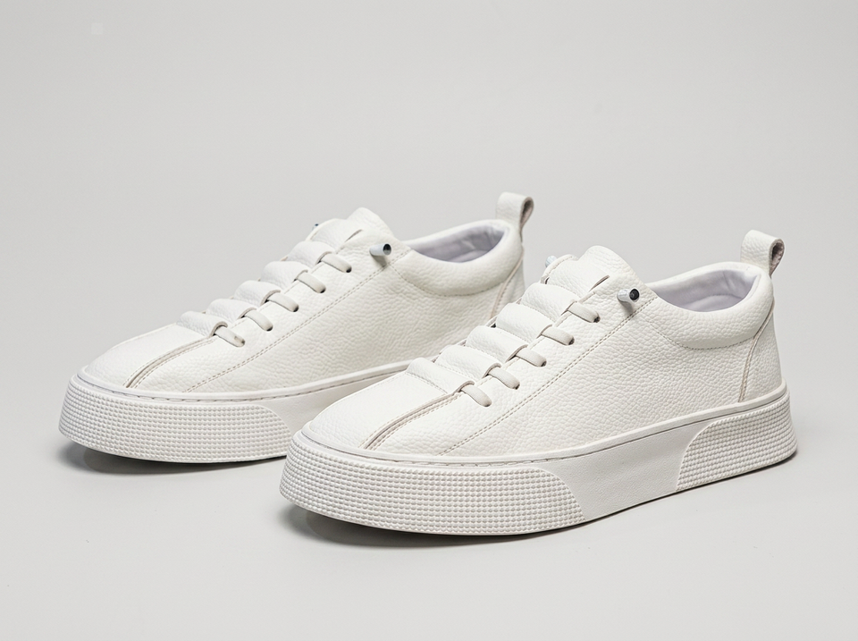 Men's Platform Lace-Up Sneakers