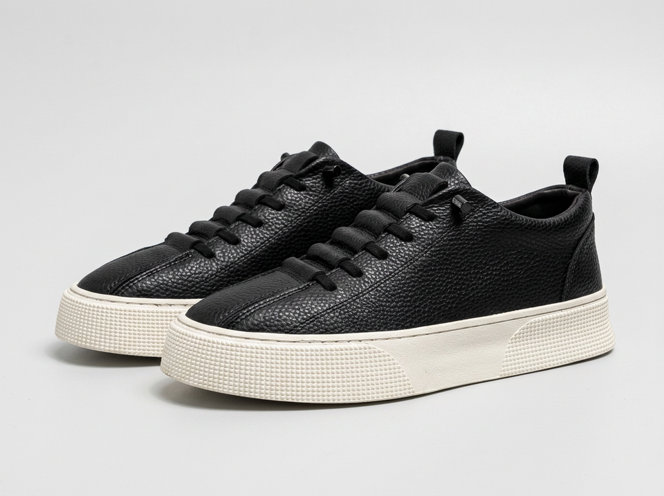 Men's Platform Lace-Up Sneakers