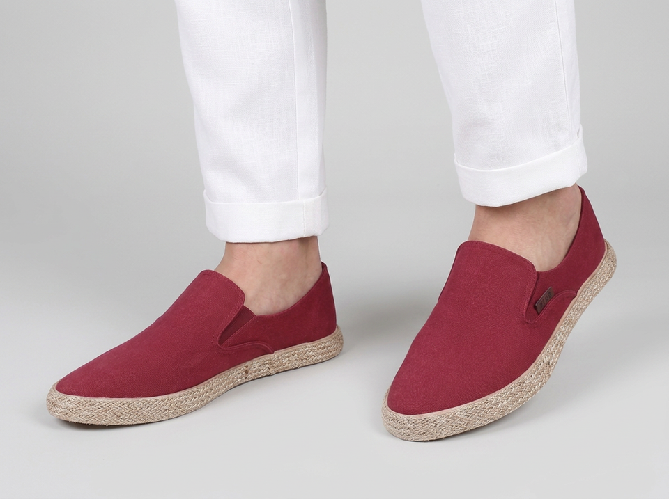Men's Canvas Rope Loafers