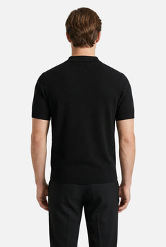 Men's Cotton Zipper Polo